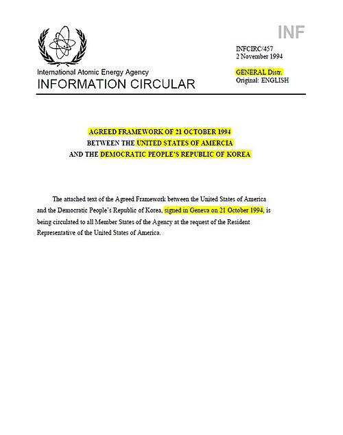 Agreed Framework (1994)